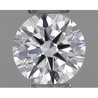 0.18 Carat Round F VS1 EX GIA Natural Diamond