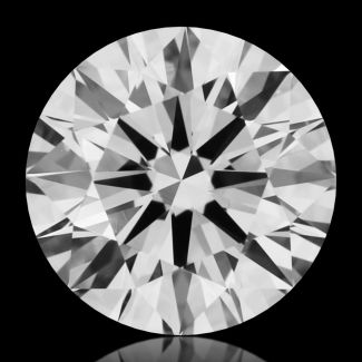 0.5 Carat Round F VVS1 EX GIA Natural Diamond