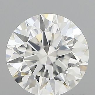 0.5 Carat Round F VVS1 EX GIA Natural Diamond