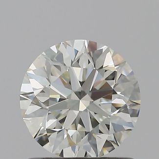 0.9 Carat Round H VVS2 EX IGI Natural Diamond