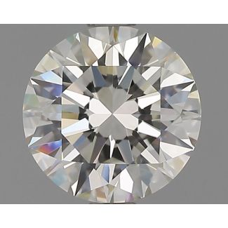 1.31 Carat Round J VVS1 EX GIA Natural Diamond