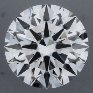 0.72 Carat Round E SI1 EX GIA Natural Diamond