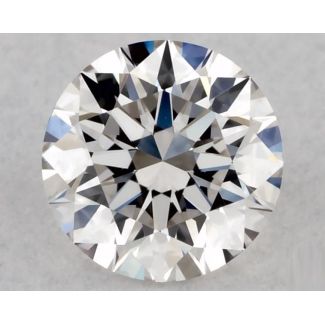 0.32 Carat Round H VS1 EX GIA Natural Diamond