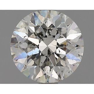 1.50 Carat Round H SI2 VG EX HRD Natural Diamond