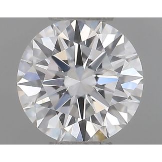 0.50 Carat Round E SI2 EX GIA Natural Diamond