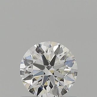 0.56 Carat Round G VVS2 EX GIA Natural Diamond