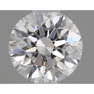 0.31 Carat Round E VVS1 EX GIA Natural Diamond