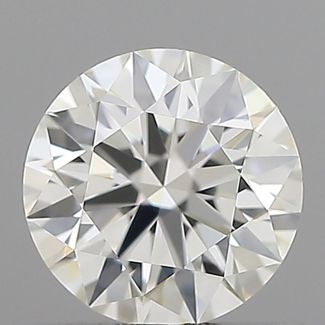 0.55 Carat Round H IF EX GIA Natural Diamond