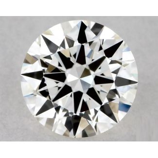 0.3 Carat Round H VVS2 EX GIA Natural Diamond