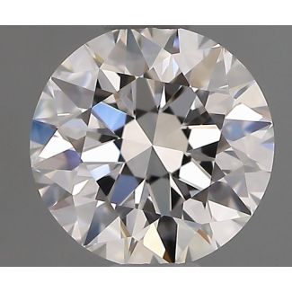 0.7 Carat Round H VVS2 EX GIA Natural Diamond