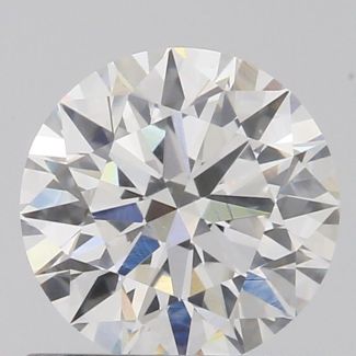 0.8 Carat Round G SI1 EX GIA Natural Diamond