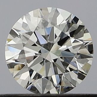 0.33 Carat Round F IF EX GIA Natural Diamond