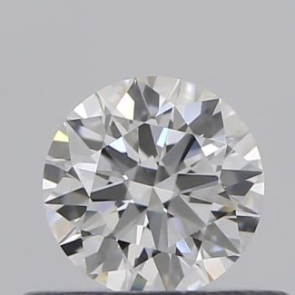 0.30 Carat Round E VVS2 VG EX GIA Natural Diamond