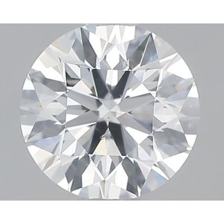 0.8 Carat Round F SI1 EX GIA Natural Diamond