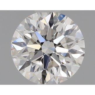 0.71 Carat Round G VVS2 EX GIA Natural Diamond