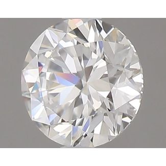 0.4 Carat Round E VVS2 EX VG GIA Natural Diamond