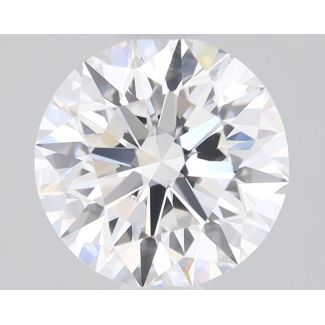 0.91 Carat Round D SI1 EX GIA Natural Diamond