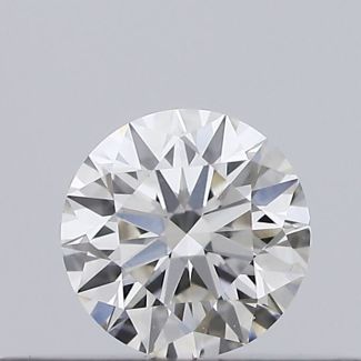 0.18 Carat Round H VS1 EX VG GIA Natural Diamond