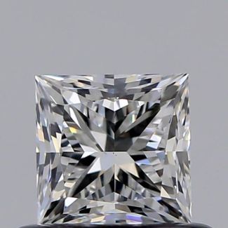 0.50 Carat Princess F VS1 - EX VG GIA Natural Diamond