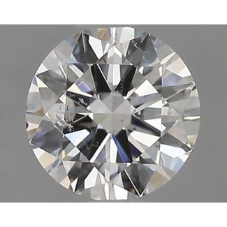 0.5 Carat Round G SI1 EX VG GIA Natural Diamond