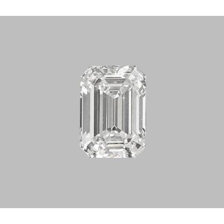 0.20 Carat Emerald E VS1 - VG G GIA Natural Diamond