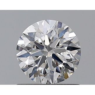 0.7 Carat Round F SI2 EX GIA Natural Diamond