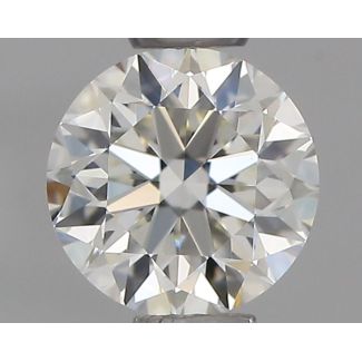 0.4 Carat Round H VVS2 VG EX IGI Natural Diamond