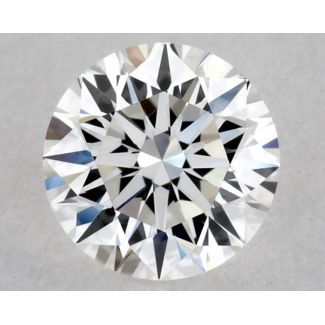 0.3 Carat Round F VVS1 EX VG GIA Natural Diamond