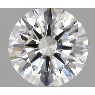 1.5 Carat Round F VVS2 EX GIA Natural Diamond