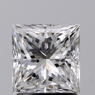 1.50 Carat Princess E SI2 - EX VG HRD Natural Diamond