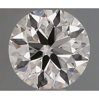 0.8 Carat Round H VVS2 EX IGI Natural Diamond