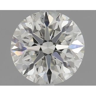 0.8 Carat Round I VS2 EX GIA Natural Diamond