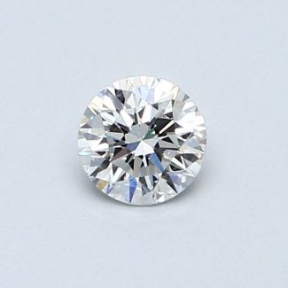 0.41 Carat Round E VS2 VG EX GIA Natural Diamond