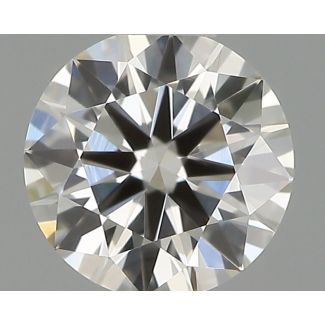 0.3 Carat Round H VVS2 EX IGI Natural Diamond