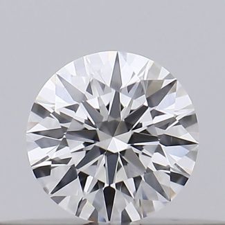 0.18 Carat Round D SI1 EX GIA Natural Diamond