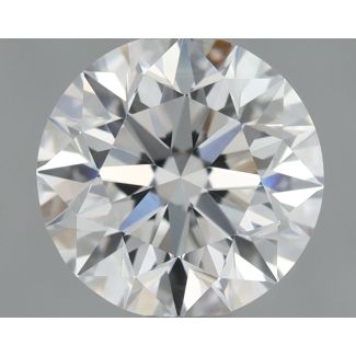 1.0 Carat Round D VVS1 EX GIA Natural Diamond