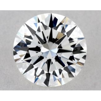 0.5 Carat Round E VVS1 EX VG GIA Natural Diamond