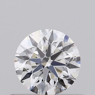 0.42 Carat Round G VS1 EX GIA Natural Diamond