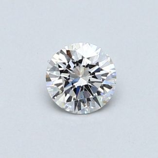 0.41 Carat Round D SI1 VG EX GIA Natural Diamond