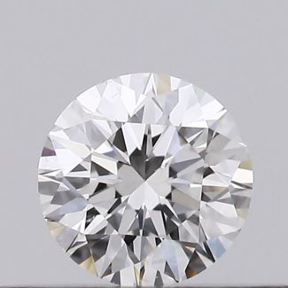 0.23 Carat Round G VS2 EX GIA Natural Diamond