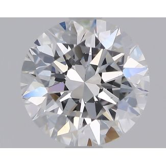 0.86 Carat Round E VS2 EX GIA Natural Diamond