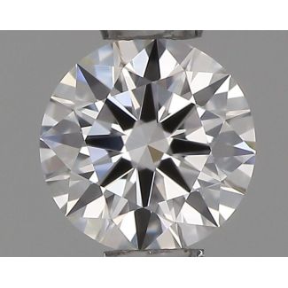 0.34 Carat Round D IF EX GIA Natural Diamond