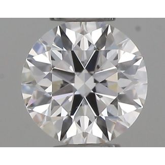 0.3 Carat Round F VVS2 EX IGI Natural Diamond