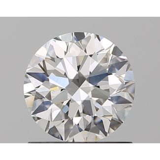 1.0 Carat Round F VS2 EX GIA Natural Diamond