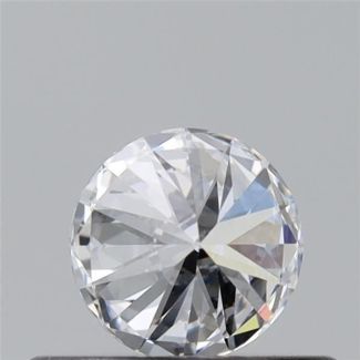 0.3 Carat Round D VVS2 VG EX GIA Natural Diamond