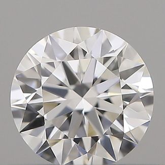 0.3 Carat Round D VVS2 EX VG GIA Natural Diamond