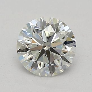 0.30 Carat Round F VVS1 VG EX GIA Natural Diamond