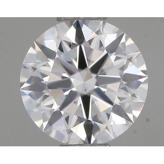 0.58 Carat Round G VS1 EX GIA Natural Diamond