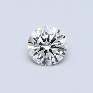 0.34 Carat Round D SI2 EX VG GIA Natural Diamond