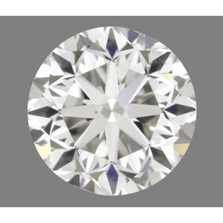 0.91 Carat Round I VS1 G EX VG GIA Natural Diamond